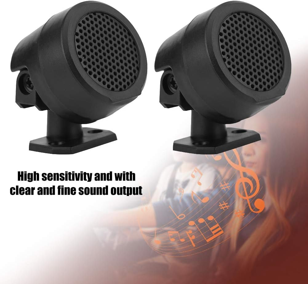 Cocoarm Car Audio Coaxial Speakers, Plastic Material, Clear Sound Output, 500W Power, for All 12V Car Systems image number 1