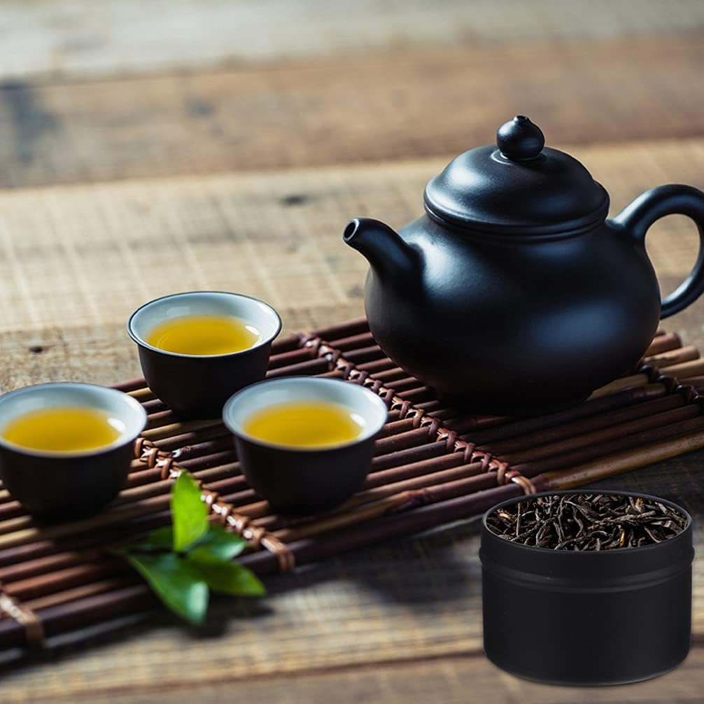 ARTIBETTER 5Pcs Candle Tin Cans Iron Metal round Candle Containers Empty Candle Jar Pot for DIY Candles Making Supplies Arts Crafts Holiday Gifts image number 3