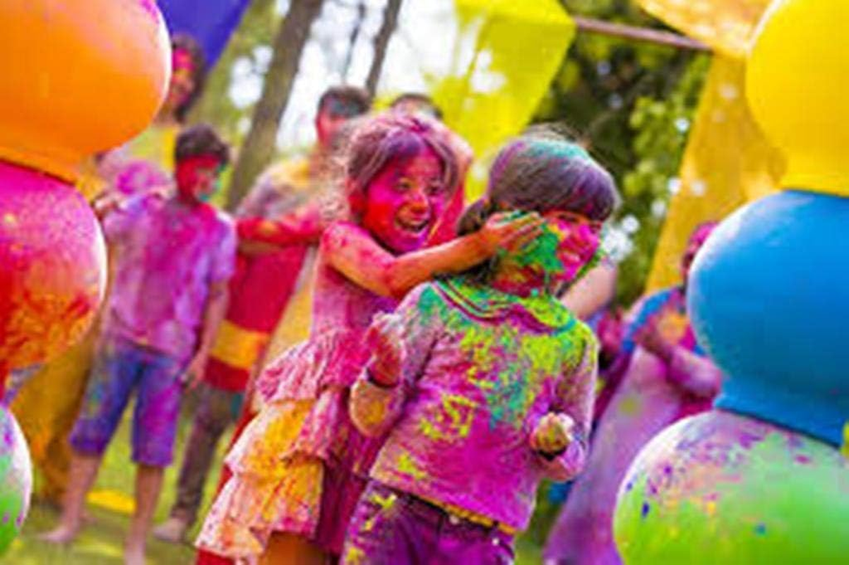 OMG DEAL Gulal Holi Powder-Gulal Colour Powder - Pack of 5, 100G Each, Festival Colours Colour Powder image number 2