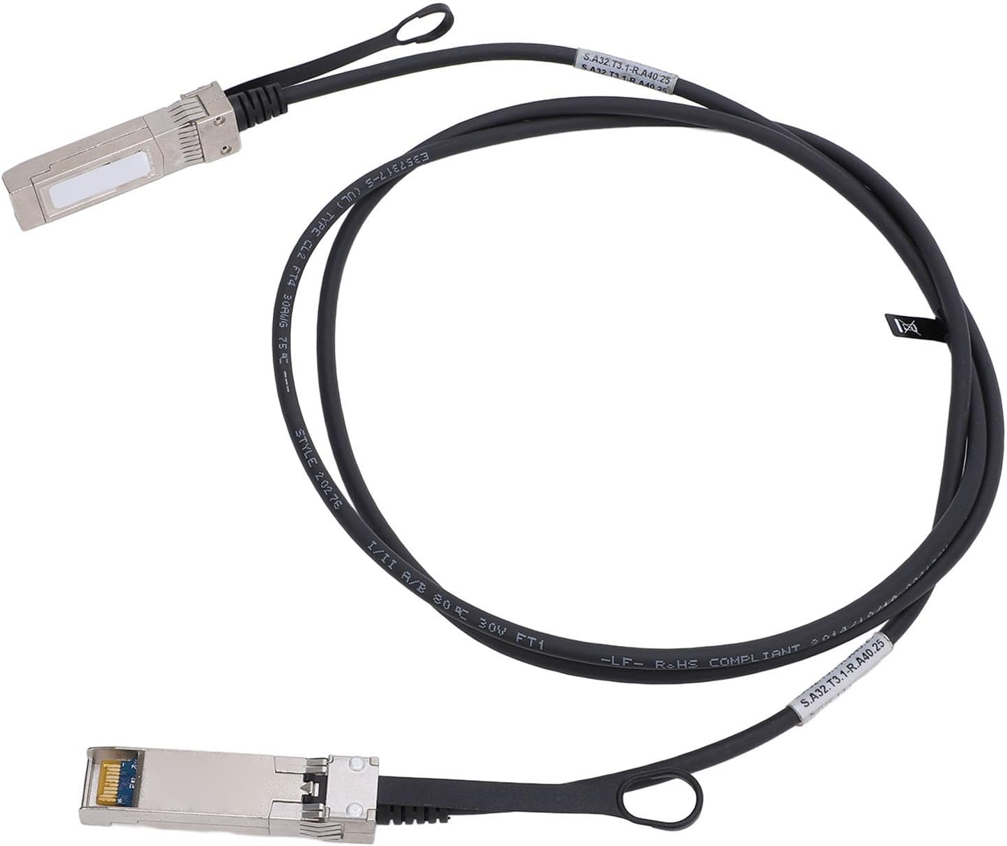 10G SFP+ DAC Cable, 1.5M High Speed Data Transfer Passive Direct Copper Twinax Cable, SFP Patch Cable for High Speed Interconnection between Servers in the Data Center image number 2
