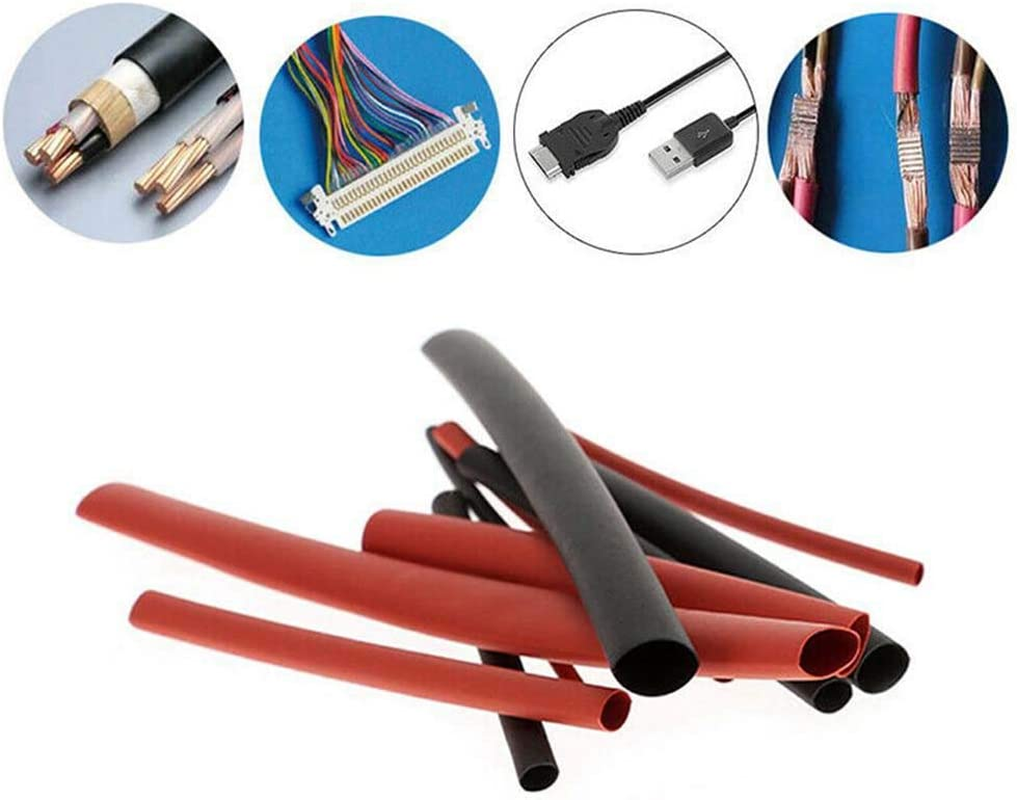 Heat Shrink Tubing Tube Assortment Wire Cable 530Pcs Insulation Sleeving Set (530PCS) image number 2