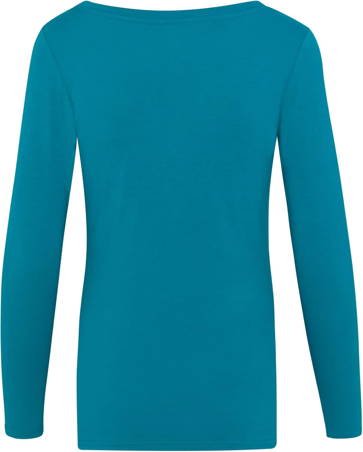 Natural Uniforms Women'S Long Sleeve Extra Wide Scoop-Neck T-Shirt under Scrub image number 4