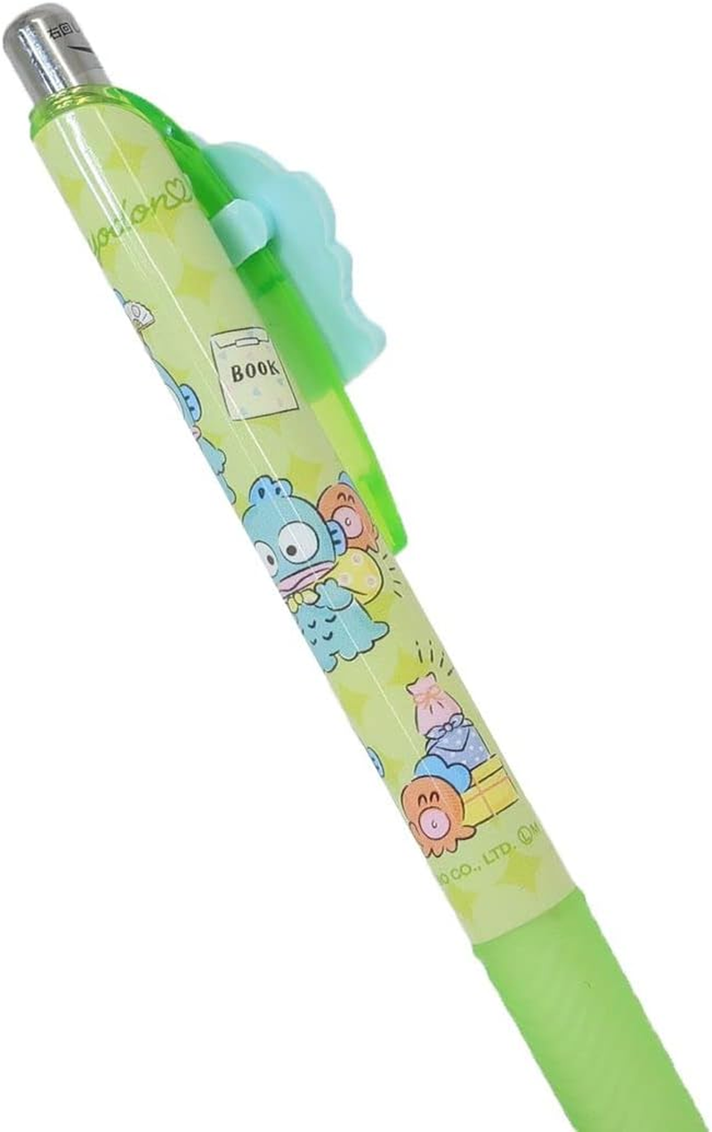 Eye Planning Sanrio Characters Gel Pen with Mascot, Green K6491G image number 1