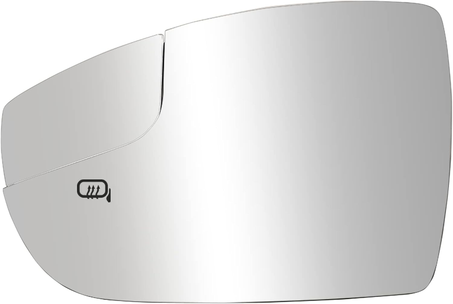 Right Side Mirror Replacement for 2012 2013 2014 2015 2016 2017 2018 Ford Focus Mirrors Glass - Convex Mirror Glass, Right Side Rear View Mirror with Heated image number 2