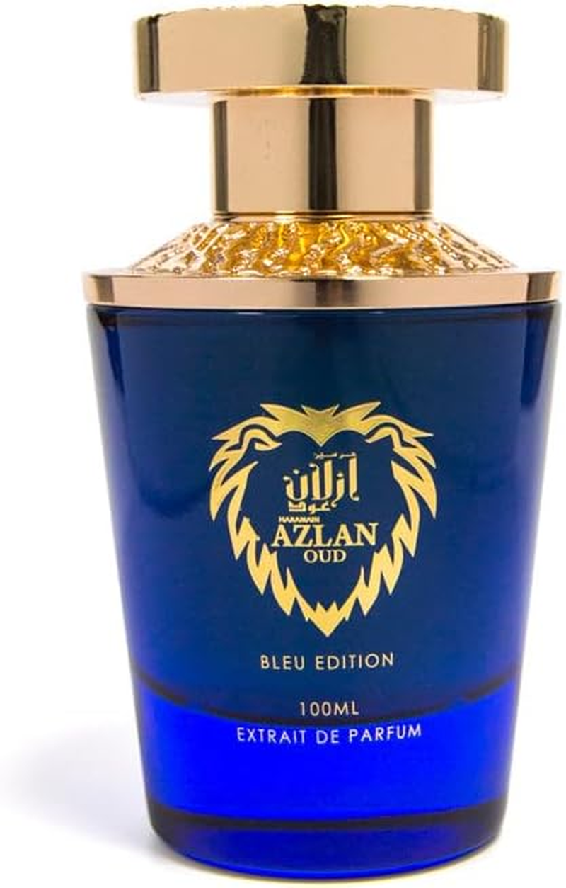 Al Haramain Azlan Oud Bleu for Men 3.33 Oz EDP Spray image number 1