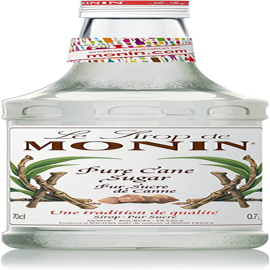 MONIN Cane Sugar Syrup, Pure and Sweet, Great for Coffee, Tea, and Specialty Cocktails, Gluten-Free, Vegan, Non-Gmo, 700Ml - 700 Ml (Pack Of 1) image number 1