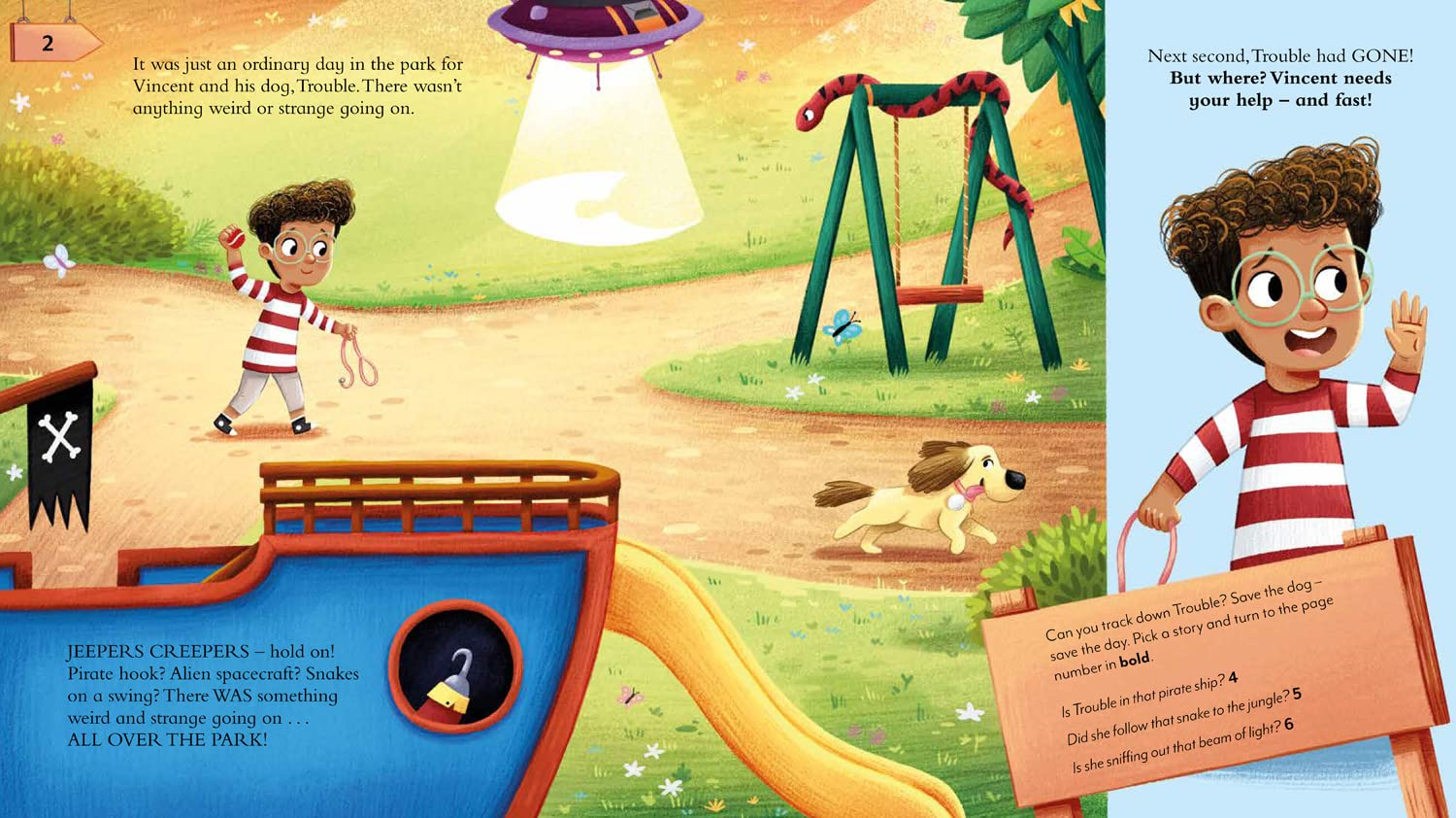 Pick a Story: a Pirate Alien Jungle Adventure image number 1