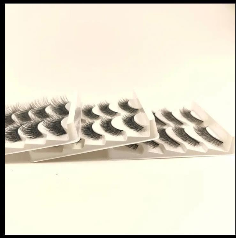 Tung Pyt Ltd Magnetic Eyelashes，Eyelashes，Magnetic Lashes- Natural Look - Reusable False Lashes with Applicator | No Glue or Eyeliner Needed | Soft & Comfortable Wear | Perfect for Glasses Users | Black image number 3