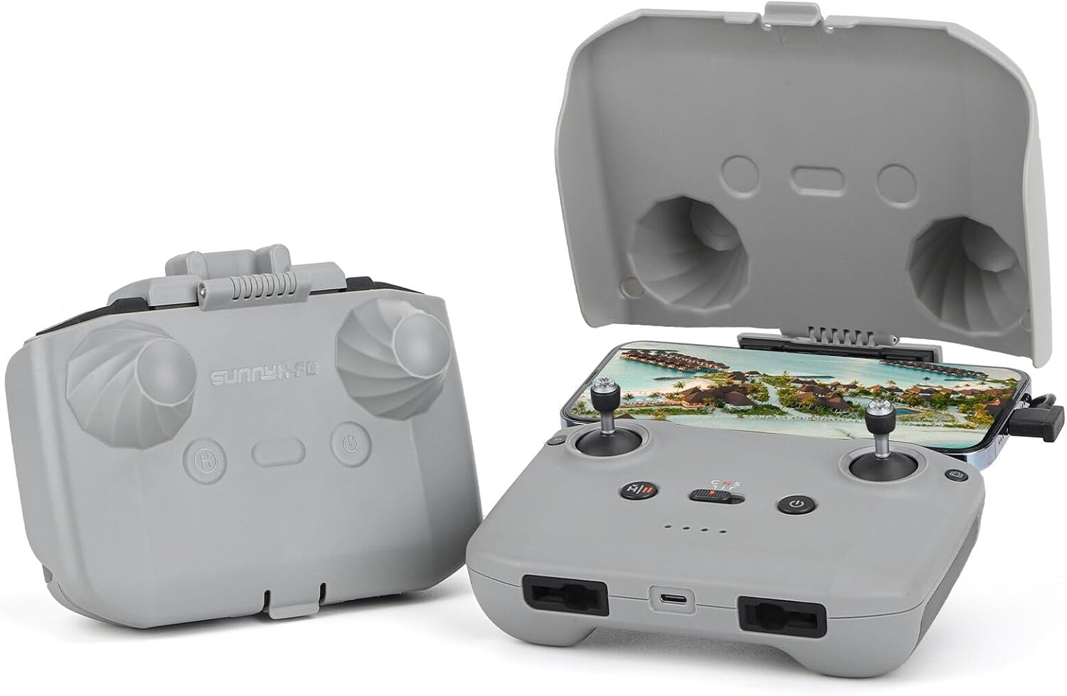 Protective Cover and Sunshade 2 in 1 for RC-N3/2/1 DJI NEO/AIR 3S