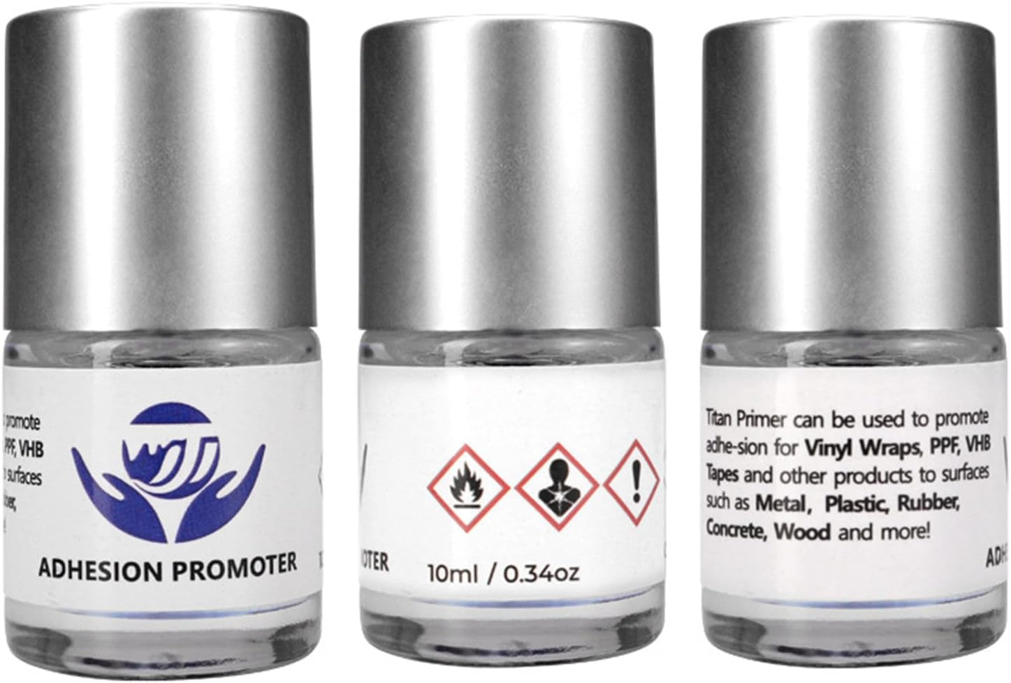 Adhesion Promoter, Adhesive Promoter - Durable Adhesion Promoter 10Ml | Instant Automotive Tape Primer, Repair Adhesion Promoter, Effective Versatile Tape Primer For image number 6