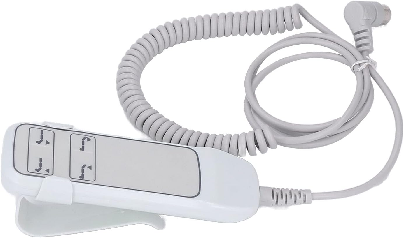 Lift Chair Remote, 8 Pin 4 Button Straight Power Recliner Remote, Lift Chair or Power Recliner Hand Control Handset Remote for Okin, for Dewert, for Limoss and for Kaidi Engines image number 2