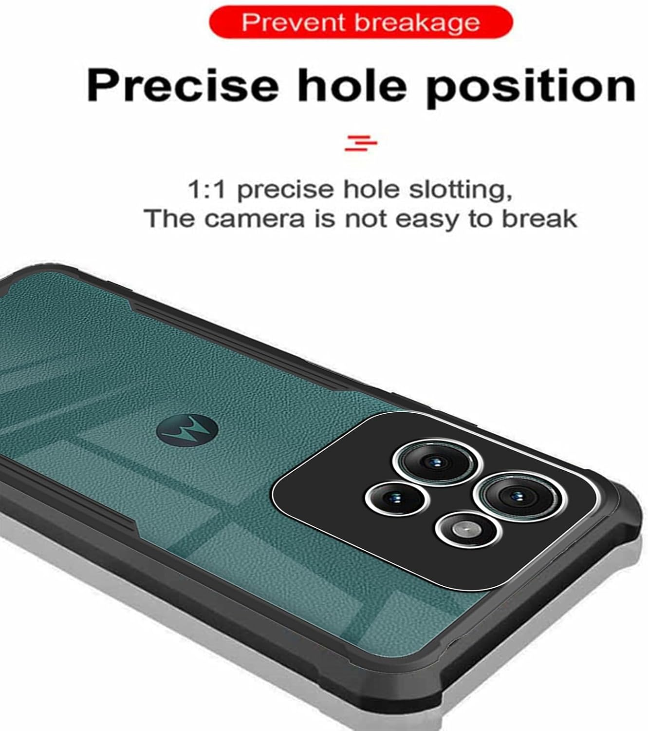 Case for Motorola Edge 50, Electro-Weideworld Ultra Thin Hard PC Shockproof Scratch Resistant Protective Phone Case Cover image number 5