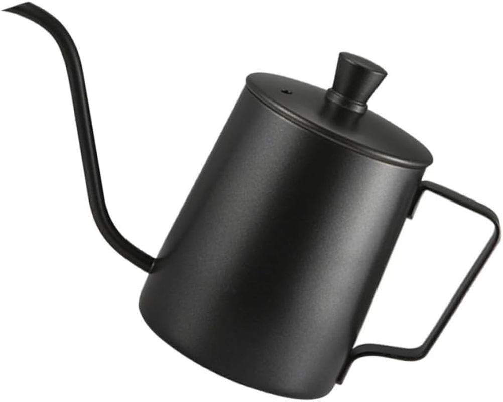INOOMP Stainless Steel Tea Kettle Coffee Pot 304 Mini Precision Spout Kettle with Lid for Home Brewing image number 4