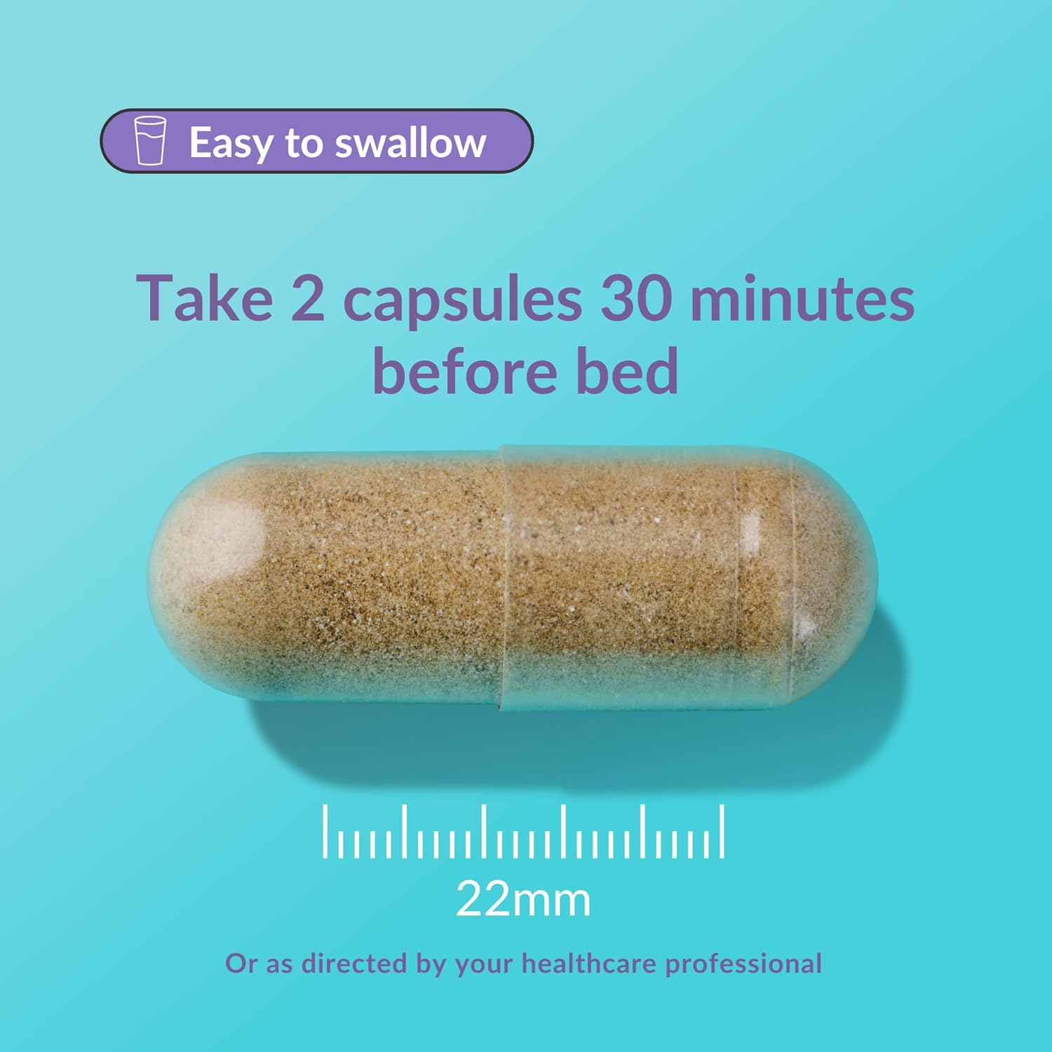 Sleep Support (60 Capsules) - Sleep Supplement Tablets - Herbal Sleep Aid with Magnesium, Passionflower & California Poppy - Maintains Healthy Sleeping Patterns (30-Day Supply) - MICRONUTRITION image number 6