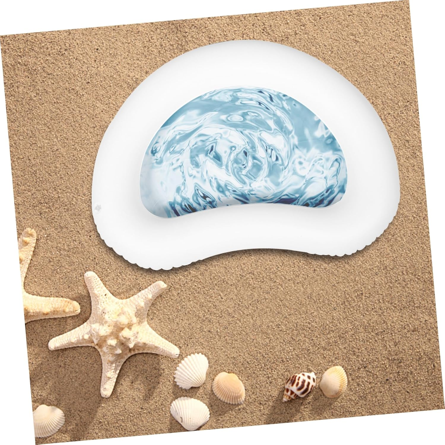 JECOMPRIS Inflatable Foot Bath Basin for Easy Cleaning for above Ground Pools and Camping Pvc Material for Quick Setup Portable Foot Soaker for Beach Trips and Outdoor Fun