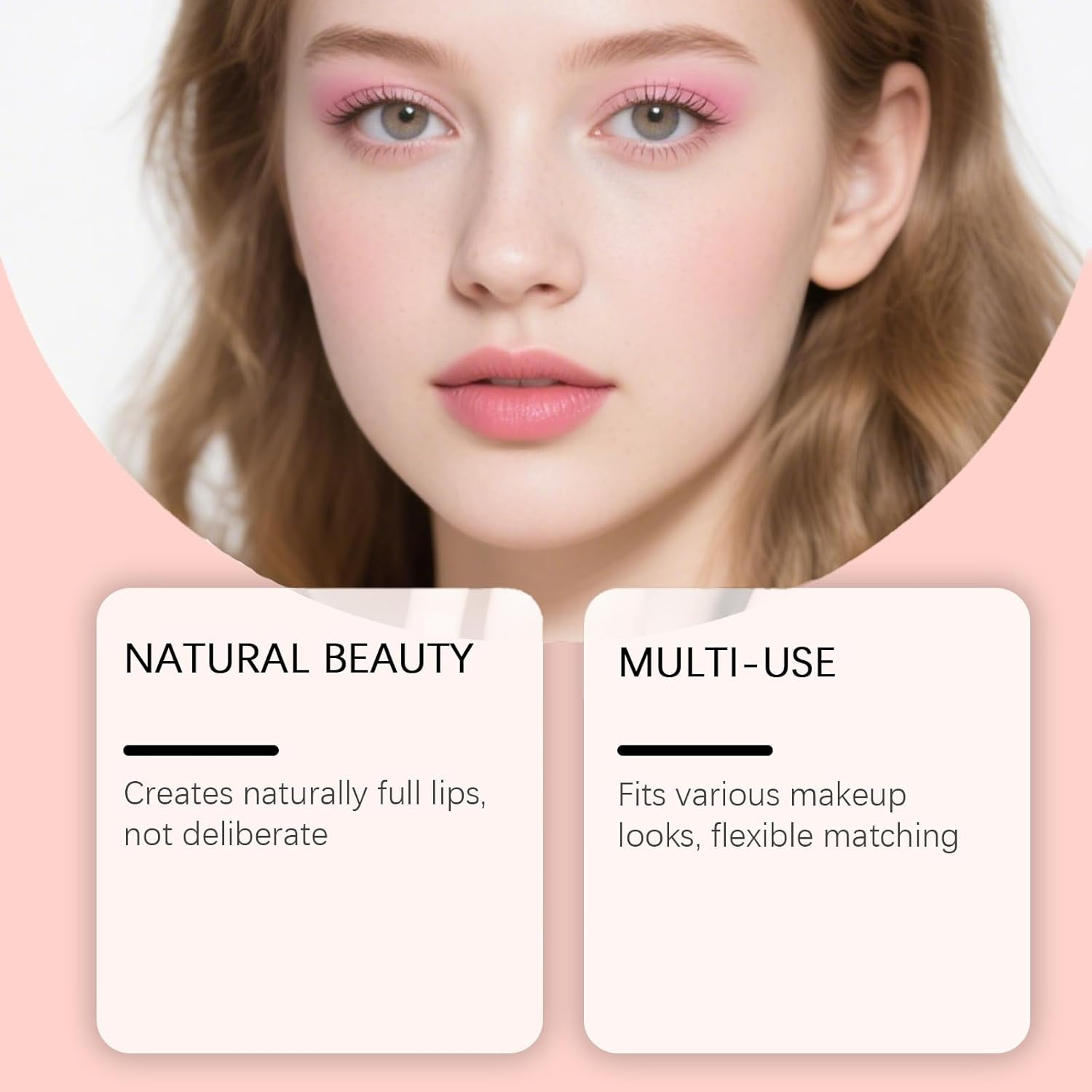 Invisible Extreme Plumping Lip Liner to Prevent Lipstick Feathering, Long-Lasting, Waterproof for Fuller Natural Lips, Looking, Hydrating & Smudge-Proof