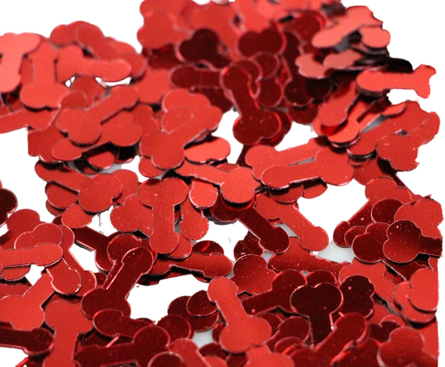 Confetti Penis Hens Night Party Willy Bachelorette Decoration Red image number 1