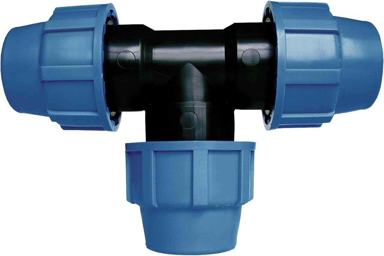 CORNAT T610655 32 X 25X 32 Mm PP PE Reducer T-Piece - Clear image number 4