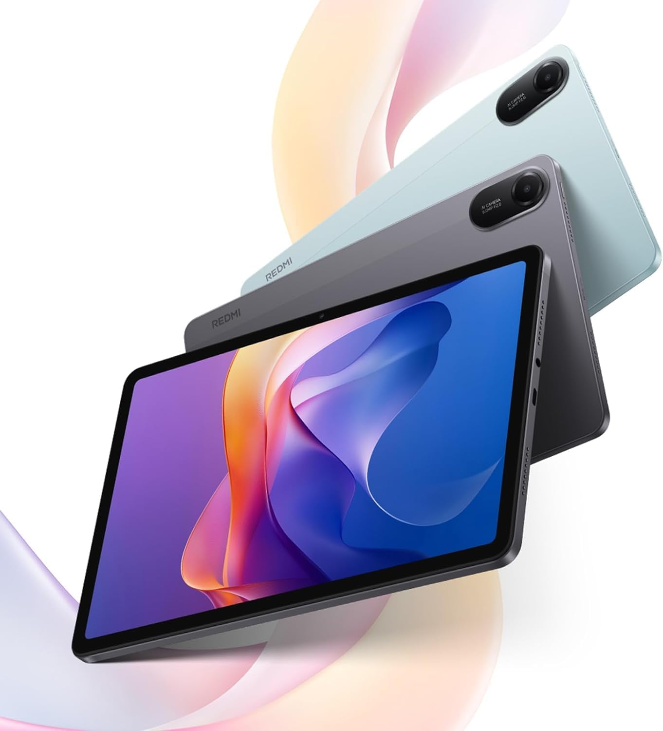 Xiaomi REDMI Pad 2 (AU Version) 128G 11 Inch, 2.5K 90Hz Crystal-Clear Display, Wi-Fi 5, Dolby Atmos Metal Body, 9000Mah, Gray, Charger Not Included,Mint Green