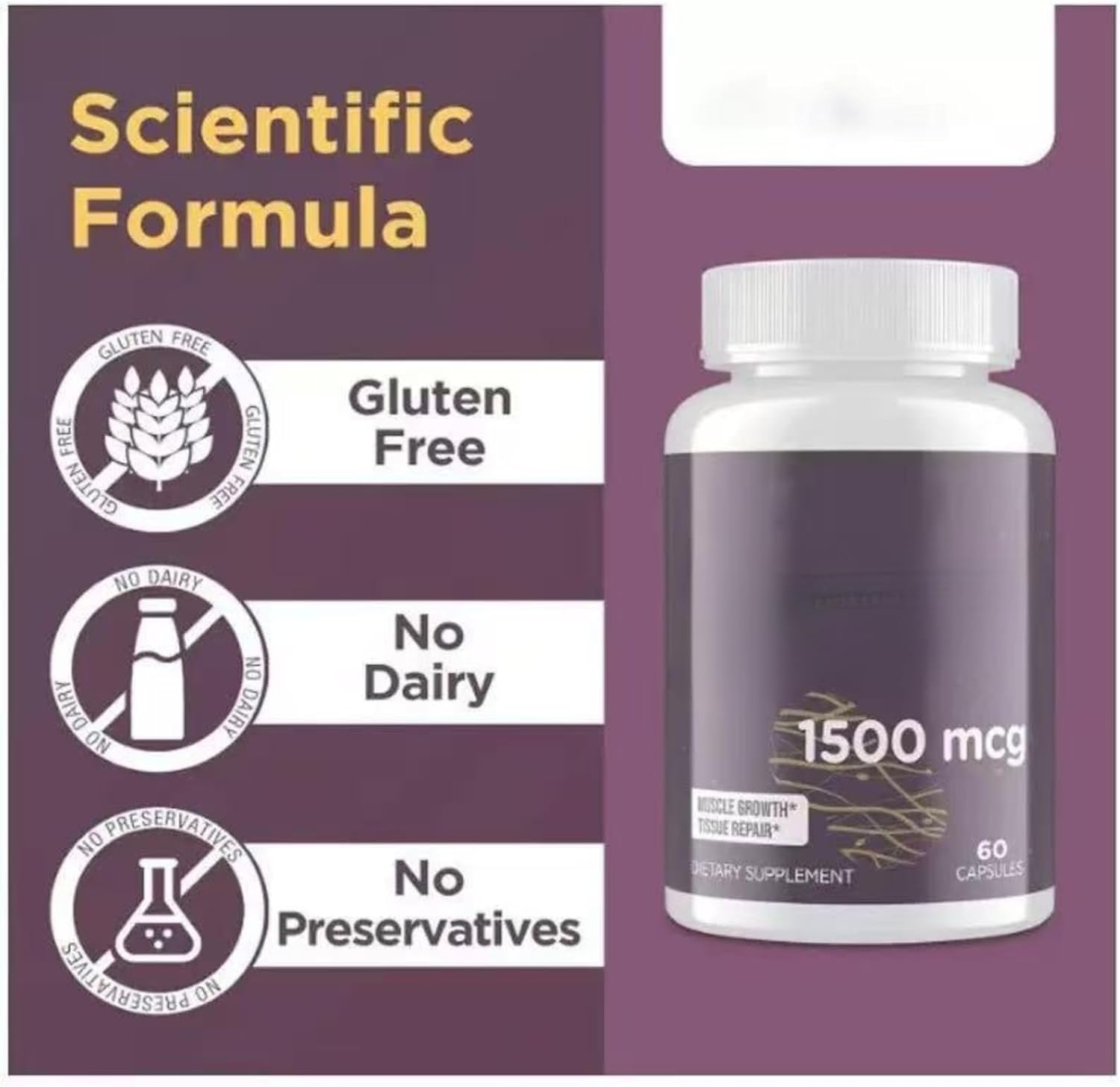 1-5-7 Suitable for Men and Women, Gluten-Free, Vegan1Pcs image number 2