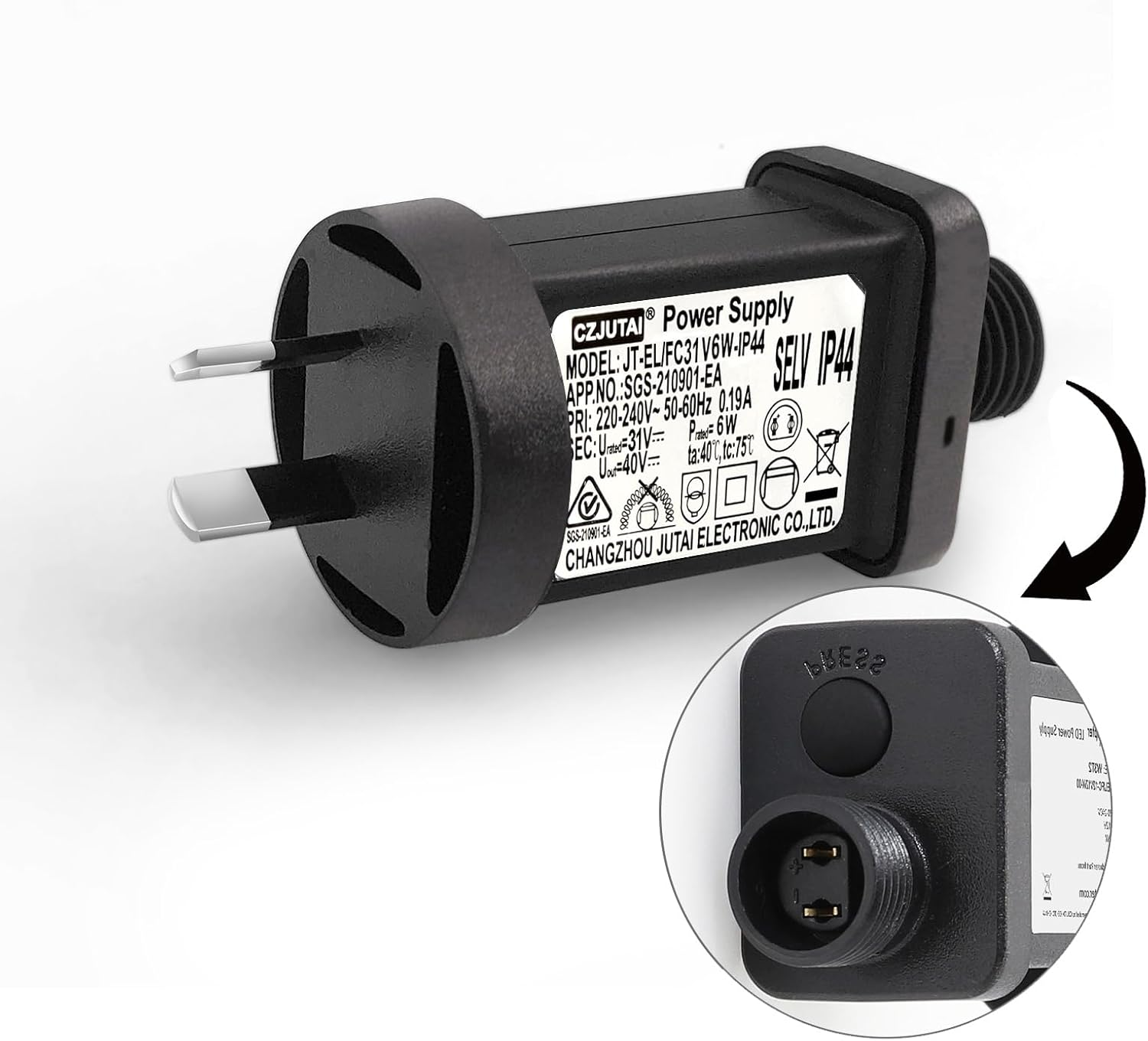 Premieradapter Power Supply for CZJUTAI JT-EL/FC31V6W /3.6W-00 Christmas Lighting 29V 30V [C560] image number 4