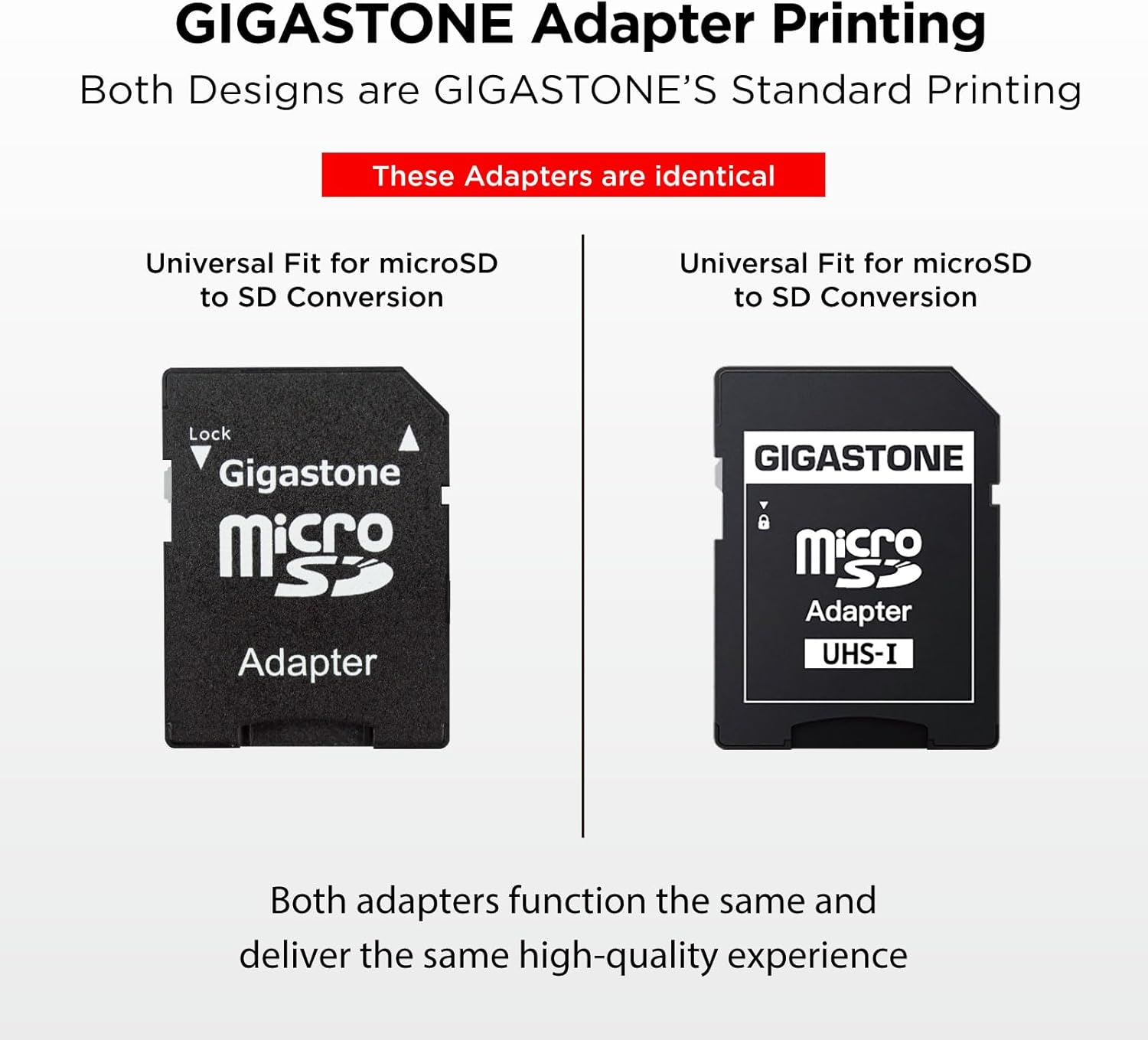 Gigastone 16GB 2-Pack Micro SD Card, FHD Video, Surveillance Security Cam Action Camera Drone, 85Mb/S Micro SDHC UHS-I U1 Class 10 image number 3