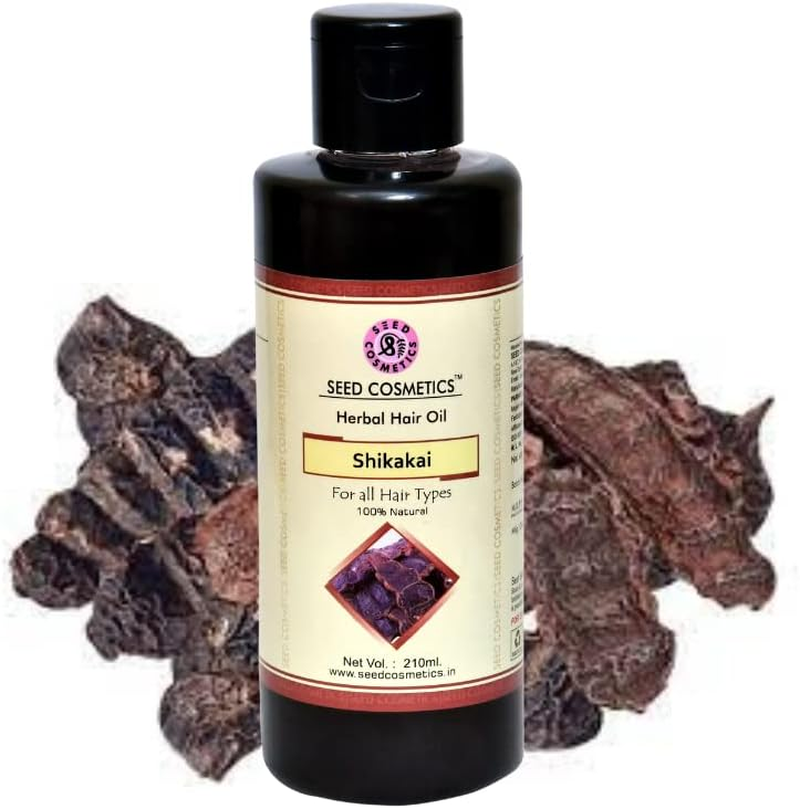 Shikakai Hair Oil | Enriched with Natural Herbs | for Hair Strengthening | for Men & Women | Pack of 4 (4 X 210Ml) image number 6