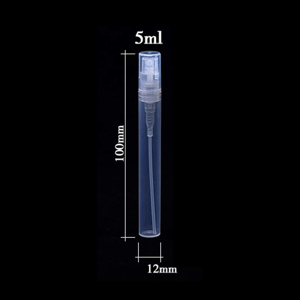 Refillable Cosmetics Press Bottles Perfume Containers 3 Pcs 5ML Transparent image number 3