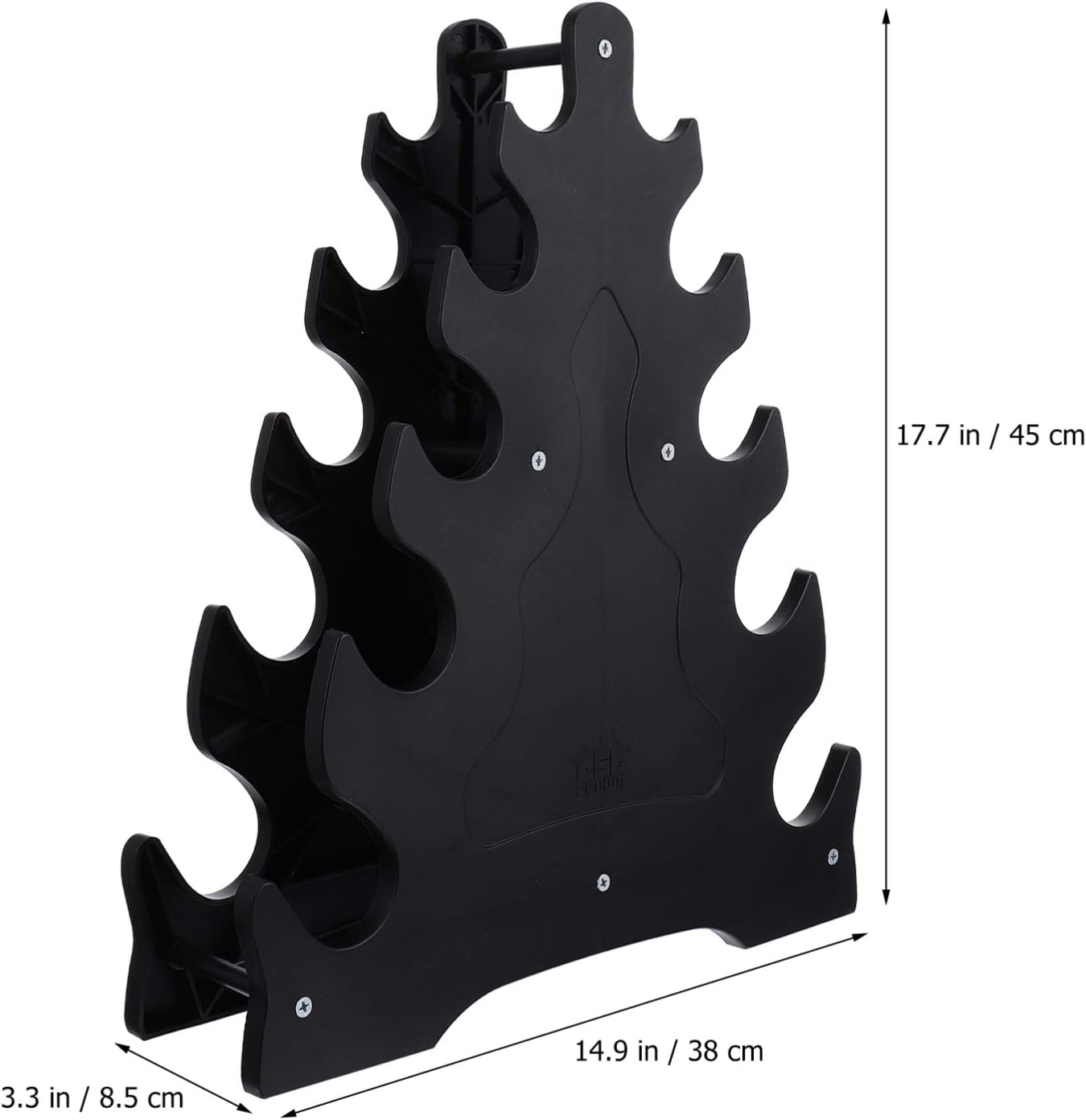 CLISPEED Dumbbell Rack Dumbell Weight Rack Dumbbell Holder Hand Weight Tower Dumbbell Stand Brackets Dumbbell Holder for Gym image number 4