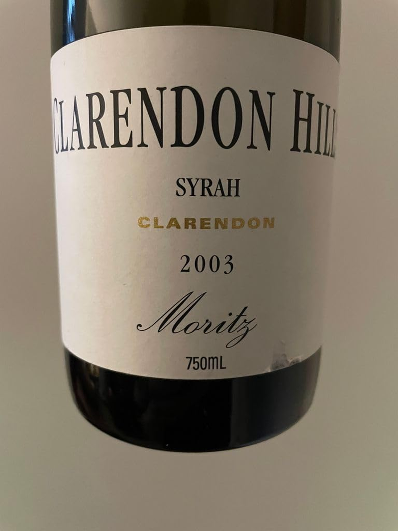 Clarendon Hills Moritz Syrah 2003