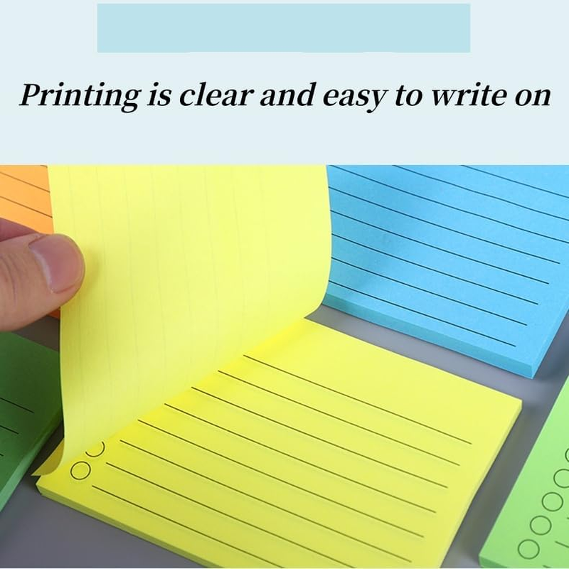 MAIHUO 504 Sheets to Do Post It Notes,To Do List Sticky Note,12 Color Notepad,Post It Note Tags image number 2