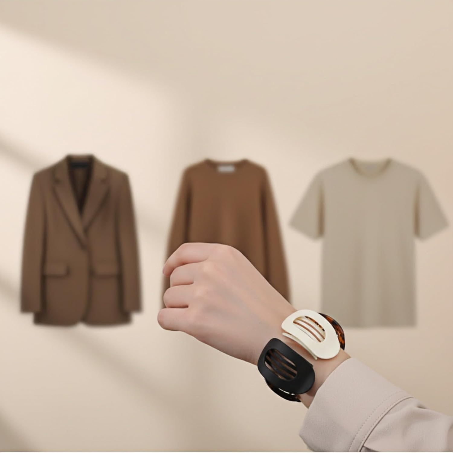 Duoleimi Flat Hair Clips Women'S &ndash; Pack of 8 Flat Hair Clips Large, Duckbill Hair Clip &ndash; Lightweight & Non-Slip for Thick/Thin Hair, Elegant French Hair Clips for Everyday & Sports image number 4