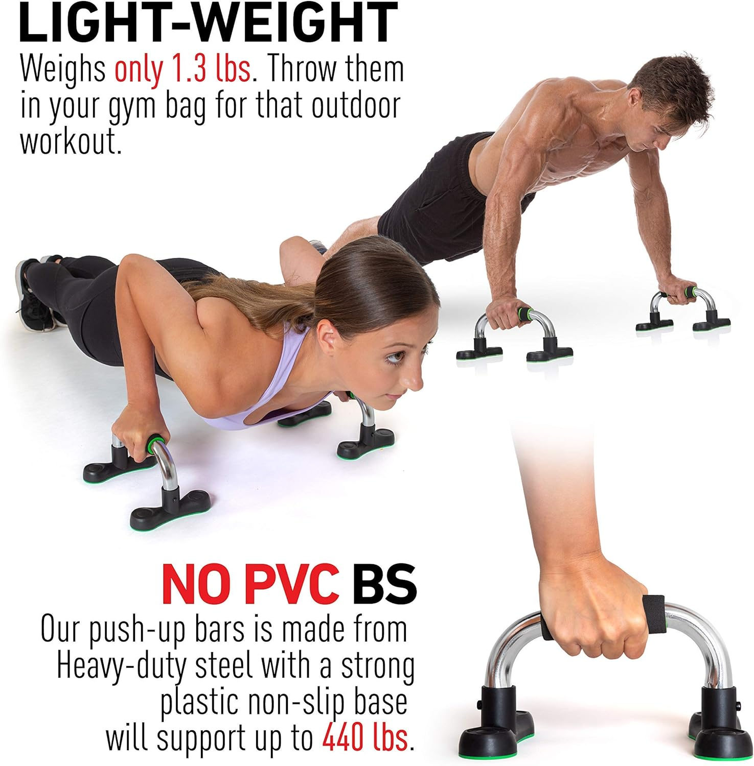 Mazzello Pushup Handles image number 1