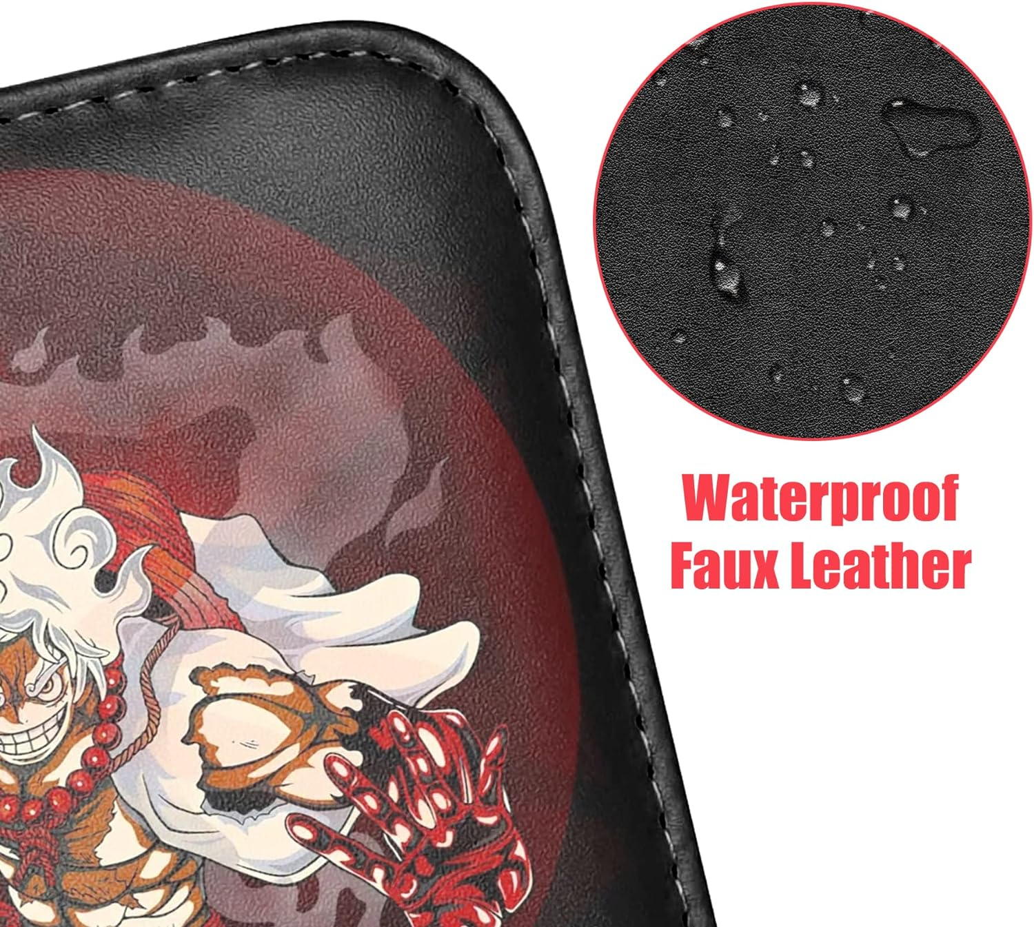 Trading Card Binder for One Piece Card Game,9 Pocket with 50 Sleeves up to 900 Cards One Piece TCG Card Binder,Waterproof Card Storage Bag with Sleeves,One Piece for Card Display Case image number 5