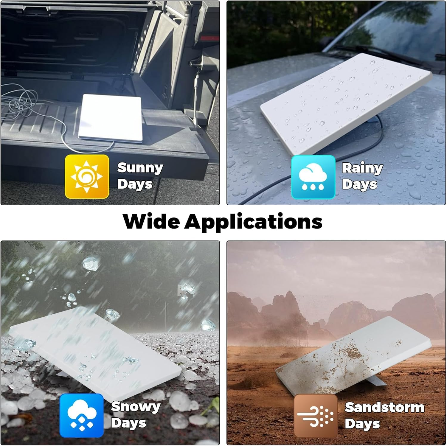 Protective Cover for Starlink Mini, Accessories Silicone Protective Case Compatible with Starlink Mini Dish Accessories Protective Shell image number 3