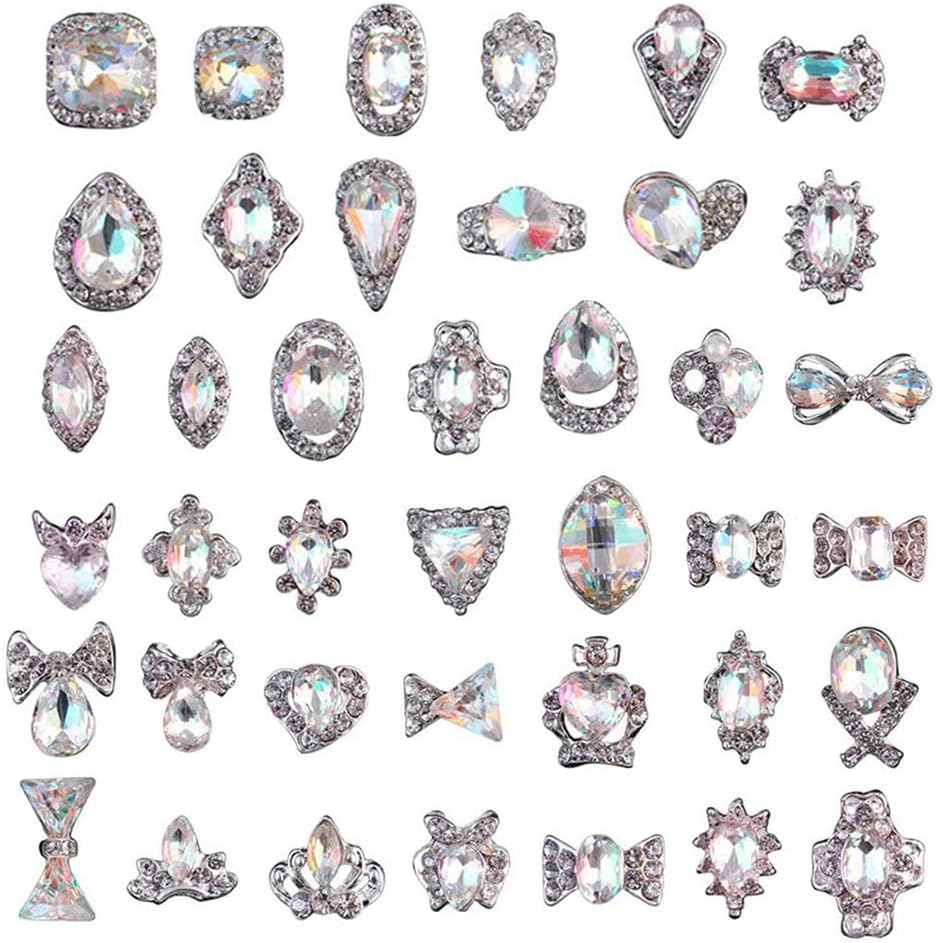 1 Pack Crystals Rhinestones Nail Jewelry Diamond Charms Decoration Gemstones image number 3
