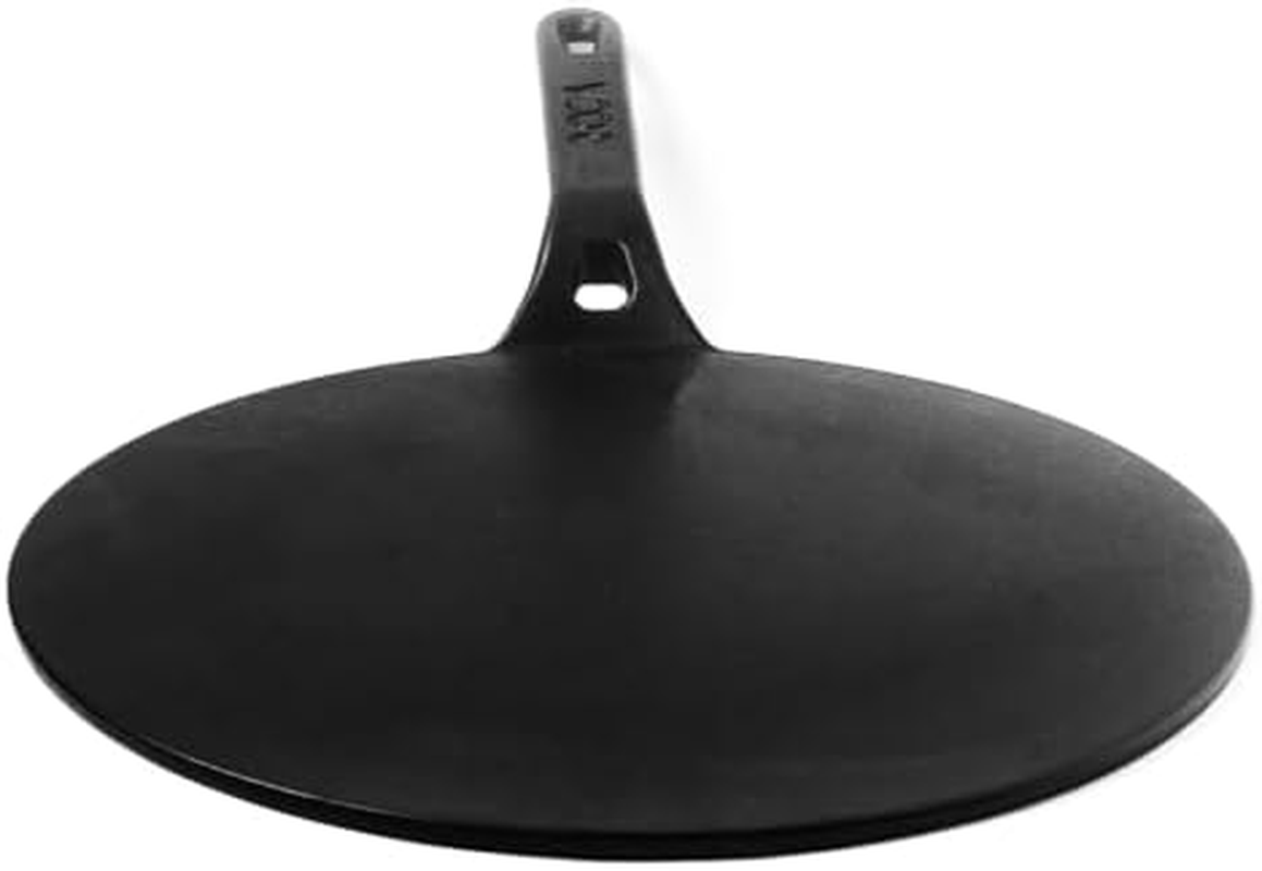 Roca High Grade Cast Iron Tawa Pan 30Cm, Multi-Purpose Flat Griddle for Crepe | Dosa | Roti Bread | Pancake | Stir-Fry, Black