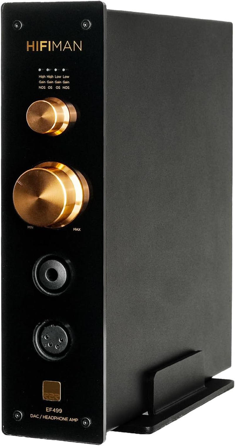 HIFIMAN EF499 Desktop Balanced Headphone DAC& Amplifier with R2R Architecture, Xlr/Rca/6.35Mm Output for Home Audio DAC, with Support for Streaming Media image number 2