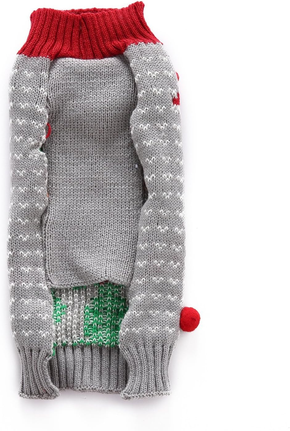 BOBIBI Dog Sweater for Christmas Pet Cat Winter Knitwear Warm Clothes image number 4