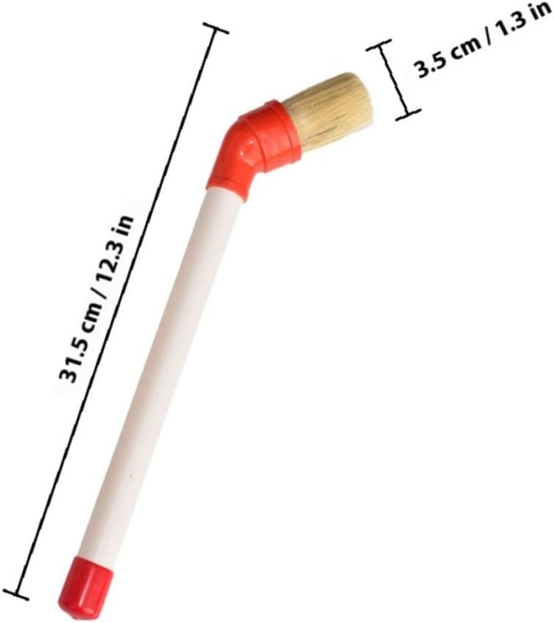 MUSISALY 2Pcs Car Tire Grease Brushes with Soft Bristles Automotive Wheel Cleaning Brush for Vehicle Tire Maintenance and Detailing Versatile Scrubbing Tool for All Tyres image number 5