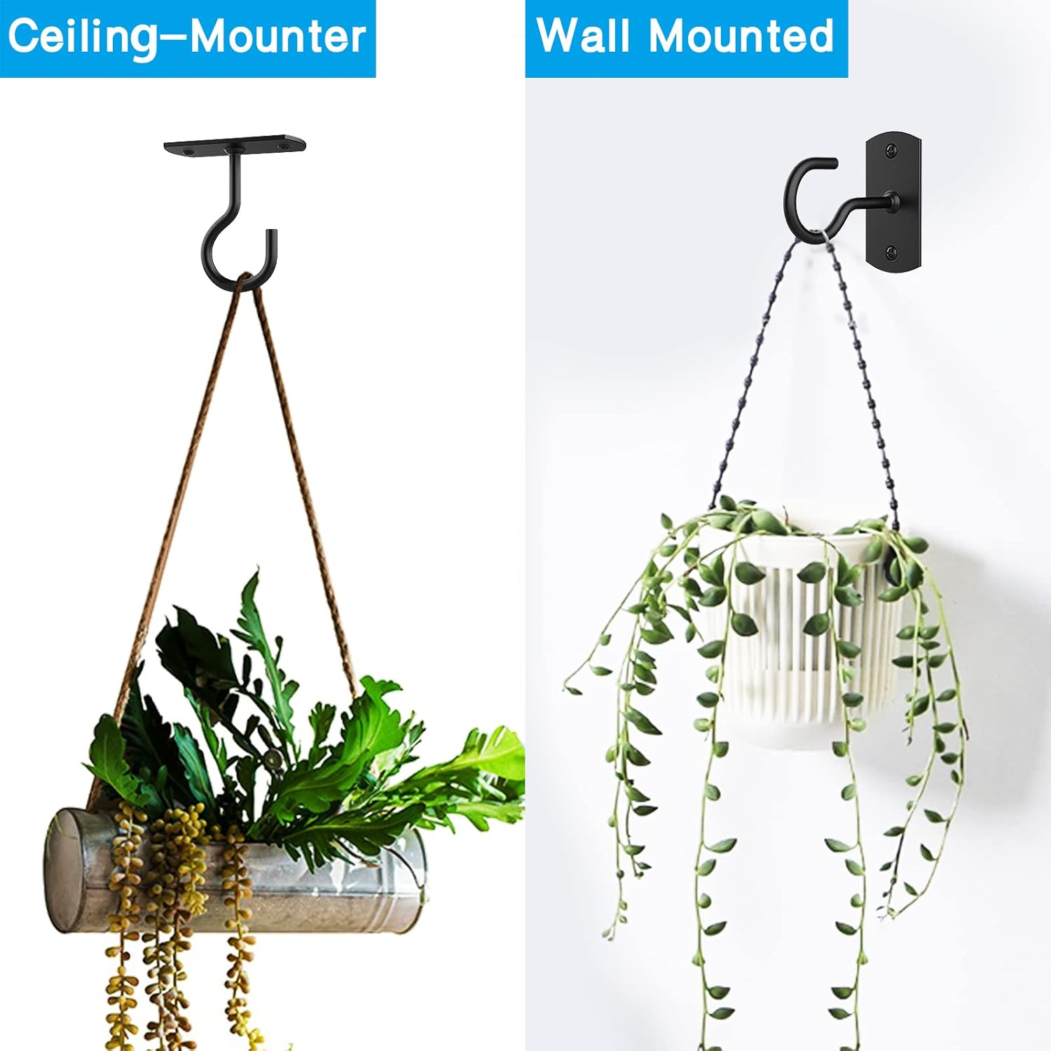 4In Ceiling Hooks for Hanging Plants 4Pack for Plants image number 2