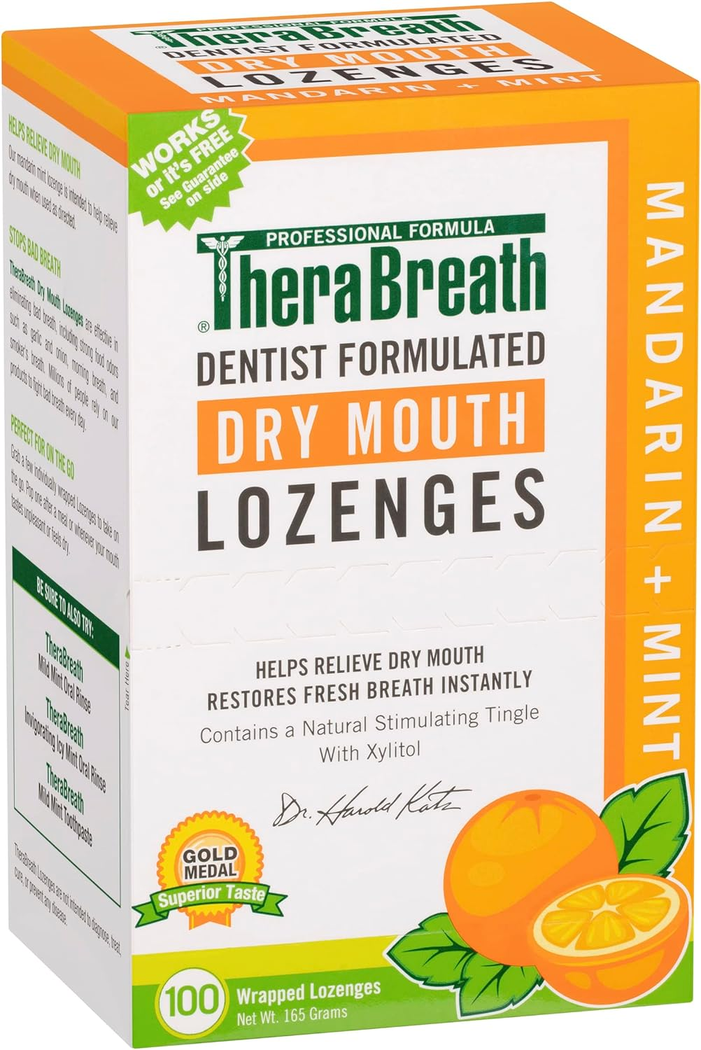 Therabreath Dry Mouth Lozenges (Pack of 100)
