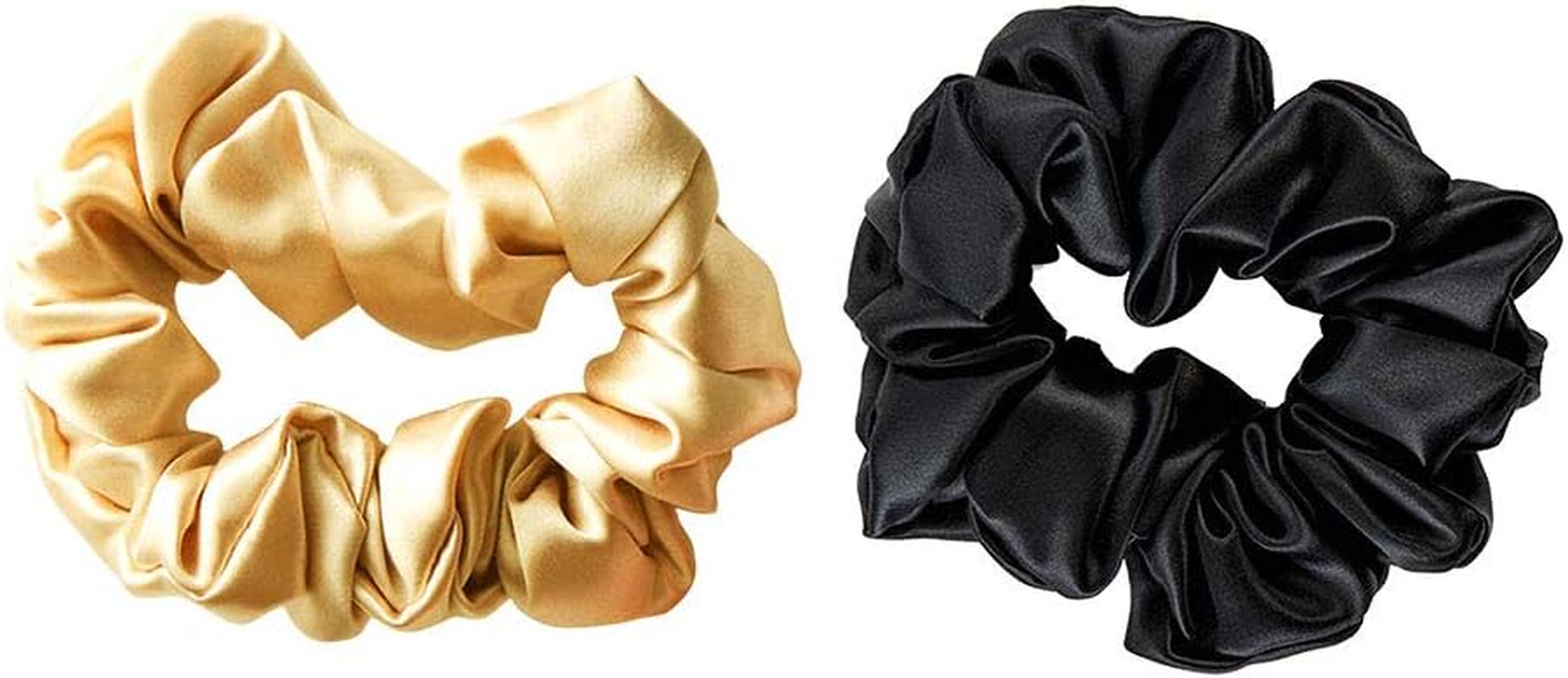 THXSILK Hair Silk Scrunchies Elastic Hair Bands Scrunchy Hair Ties Ponytail Ropes for Women Hair Accessories &ndash; 10 Colors image number 5