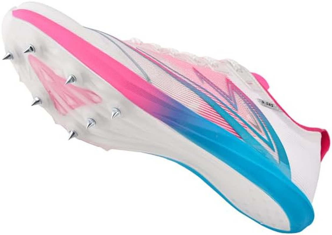 Sonic Cat Track and Field Shoes Men Women Kids Spikes Sneakers Full-Length Carbon Plate Track Race Jumping Sneakers Girls Professional Running Tarck Spikes Shoes Boys image number 7