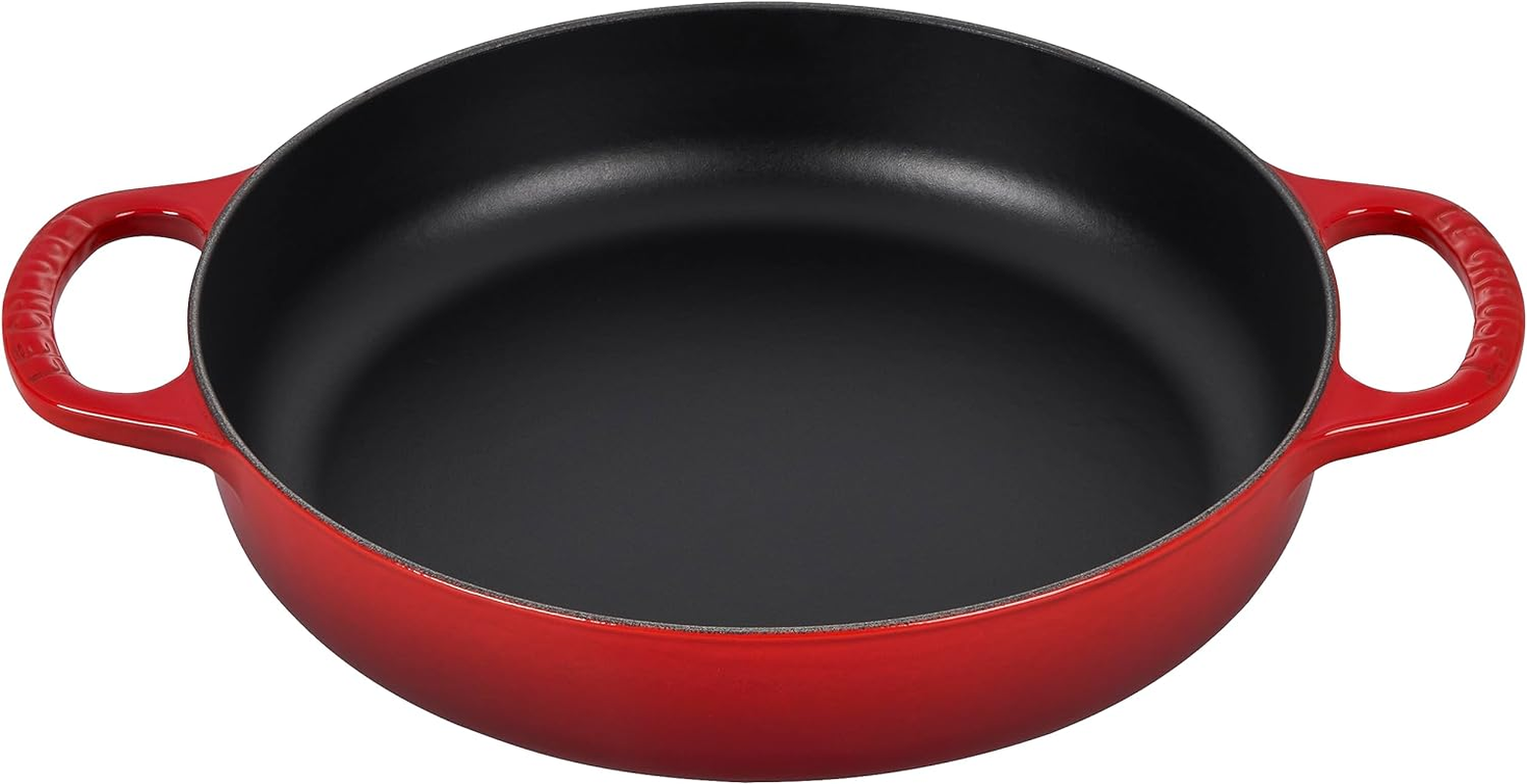 Le Creuset Signature Cast Iron Everyday Pan, 11", Licorice