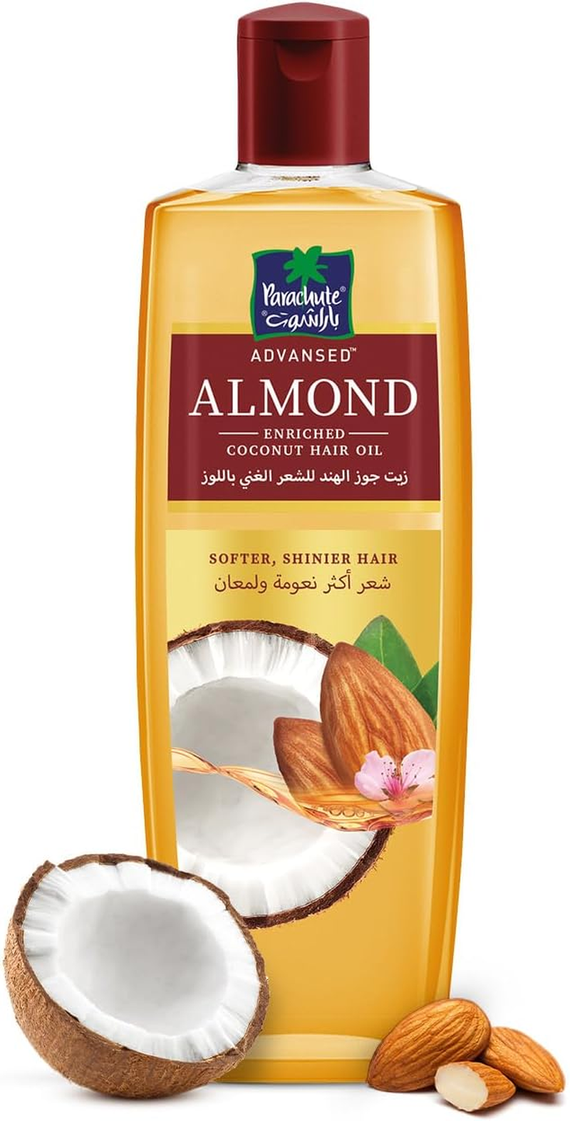 Parachute Advansed Almond Enriched Coconut Hair Oil 300 Ml image number 4