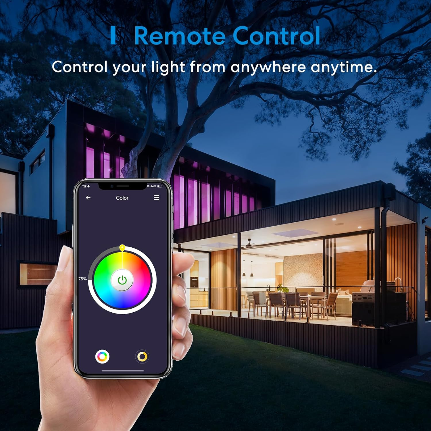 Meross Smart Light Bulb, E27 Dimmable RGB Wi-Fi LED Bulb 60W Equivalent with APP & Voice Control, Compatible with Alexa, Google, Apple Homekit - Scene & Schedule Lighting, 1 Pack image number 3