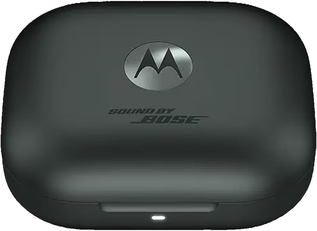 Motorola Moto Buds+ Grey, Sound by Bose, Buds Plus, Wireless Headphones, Active Noise Cancellation, Dolby Head Tracking&trade; Compatible, Dolby Atmos, Water-Repellent Design, Triple Microphones image number 1