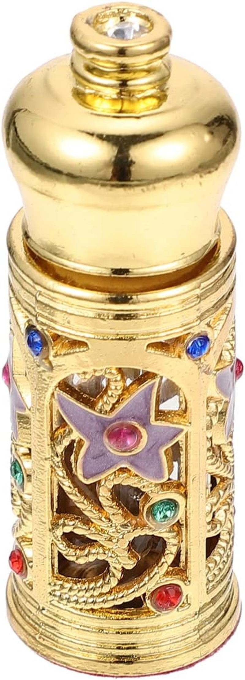 FOMIYES Middle Eastern Perfume Essential Oil Bottle Elegant Decor Storage for Aromatherapy Refillable Essence Container Versatile Perfume Sub Bottle for Home Car Use image number 6