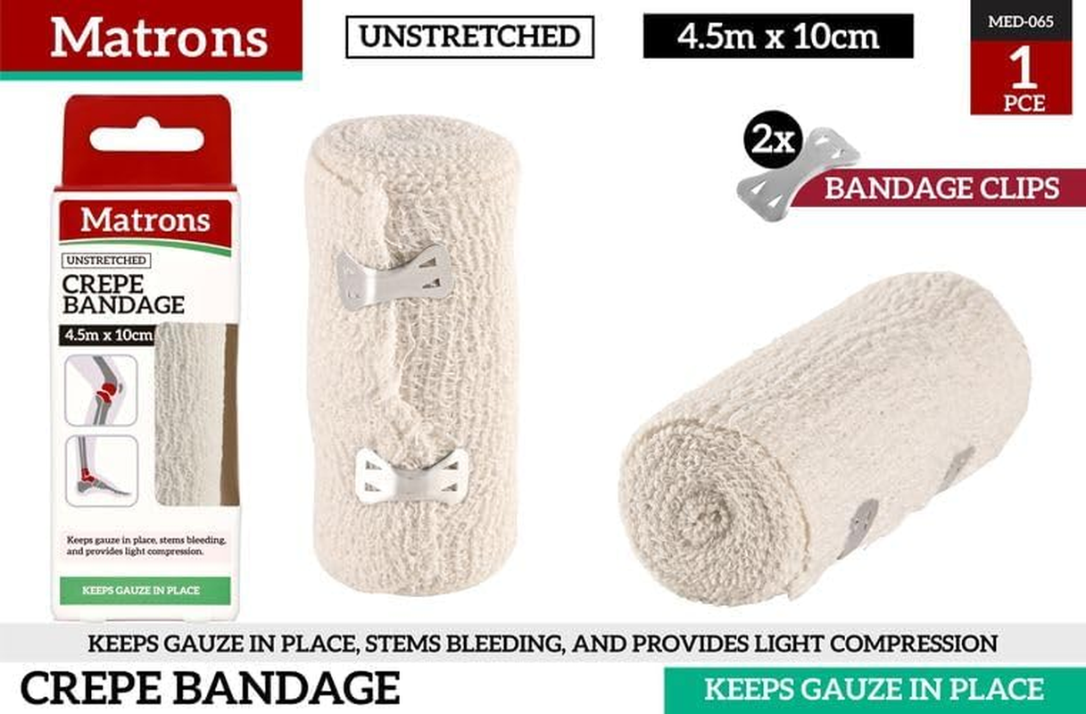 Crepe Elastic Bandage, 4.57 Meter Length X 10 Cm Width image number 3